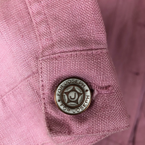 For Joseph 100% Linen coastal Casual button down Jacket size M - Picture 6 of 9